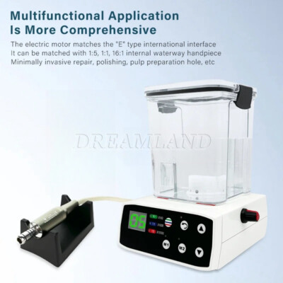 Dental Electric Micromotor With Water Tank - Complete Equipment For Dentist Practice