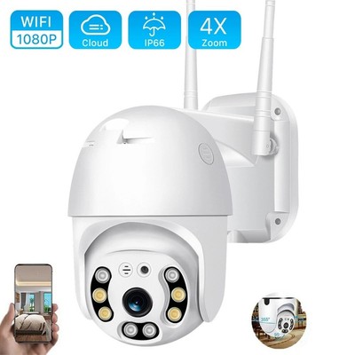 1080P HD WIFI Wireless IP Security Camera Outdoor CCTV PTZ Smart Home IR Cam US