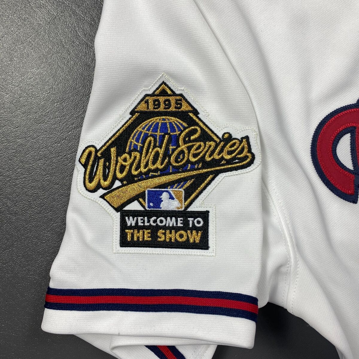 100% Authentic Chipper Jones Mitchell Ness 1995 Atlanta 100% Authentic Chipper Jones Mitchell Ness 1995 Atlanta