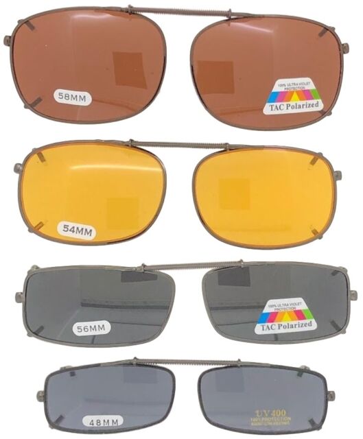 Cocoons Clip On Sunglasses Size Chart