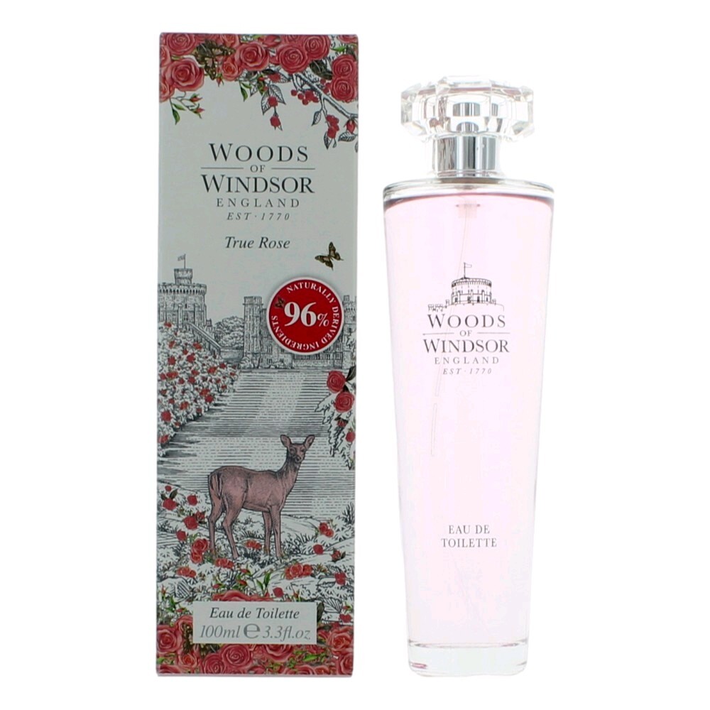 True Rose Eau De Toilette Spray By Woods of Windsor - 3.3 oz True Rose Eau De Toilette Spray By Woods of Windsor - 3.3 oz