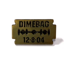 DIMEBAG DARRELL HEAVY METAL BAND PANTERA'S COMMEMORATIVE LAPEL Enamel Brooch Pin