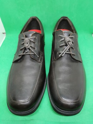 Rockport Men\'s Hydro-Shield Waterproof Plain Toe Leather Oxford Black Size 12 W Rockport Men main image 3