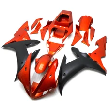Orange Black Injection Fairings Bodywork For Yamaha YZF1000 R1 2002 2003 02 03