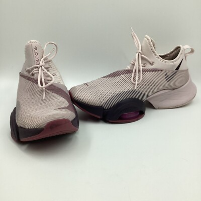 Nike Woman's Size 11 Mens 9.5 Air Zoom SuperRep Mauve Purple Black Workout Walk