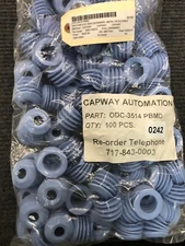 ODC 3514 PBMD SUPER SOFT METAL DETECTABLE Capway Vacuum Cup Bun Roll Depanner 