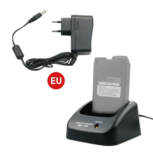 BC-152 Tischladegerät für ICOM V85 IC50 IC51 IC60 F4261 F4161 F4101 F50 M88 M87 - Zdjęcie 12 z 13