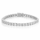 7" Tennis Bracelet 14k White Gold (D/F-Vs) 10 Ct Tw Round Lab Grown Diamond