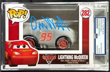 Owen Wilson Signed Autographed Funko Pop #282 Lightning McQueen PSA/DNA Authenti