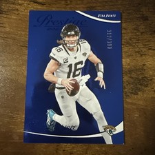 Trevor Lawrence 2023 Panini Prestige Football Xtra Points 140 Blue Holo #d/399