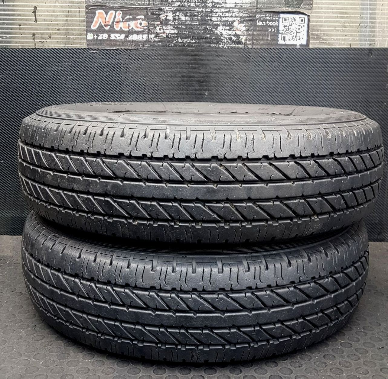 GOMME USATE 205/75R16C 110/108R SAVA TRENTA ESTIVE PNEUMATICI USATI