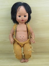 vecchia BAMBOLA FURGA 347 WINNIETOU INDIANO MINIFON bambolotto vintage anni 80