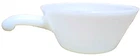 VTG Anchor Hocking Fire King Oven Proof No.8 White Milk Glass Soup Bowl Handle