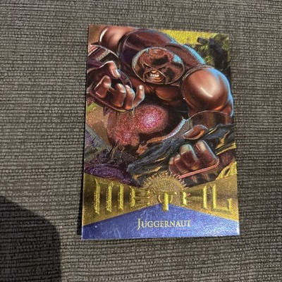 MARVEL COMICS JUGGERNAUT 1995 FLEER METAL #99