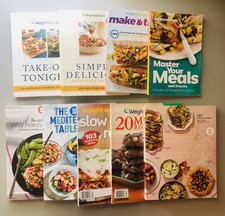 Lot Of 10 Weight Watchers Cookbooks Diet Recipe Books Softcover
