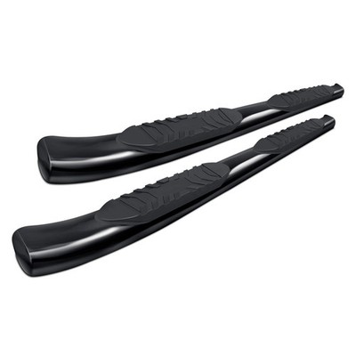 For Toyota Tacoma 05-23 Lund 23873007 5'' Cab Length Black Oval Curved Tube Steps