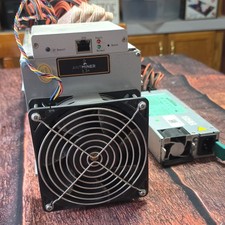 Bitmain Antminer L3+ ASIC Miner 504MH/s Scrypt Litecoin Dogecoin w/ Power Supply