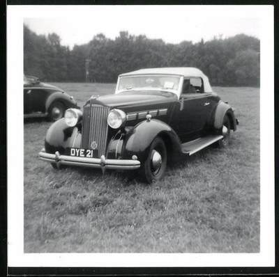 Fotografie Auto Cabrio, Luxus Cabriolet Kennzeichen DYE 21 