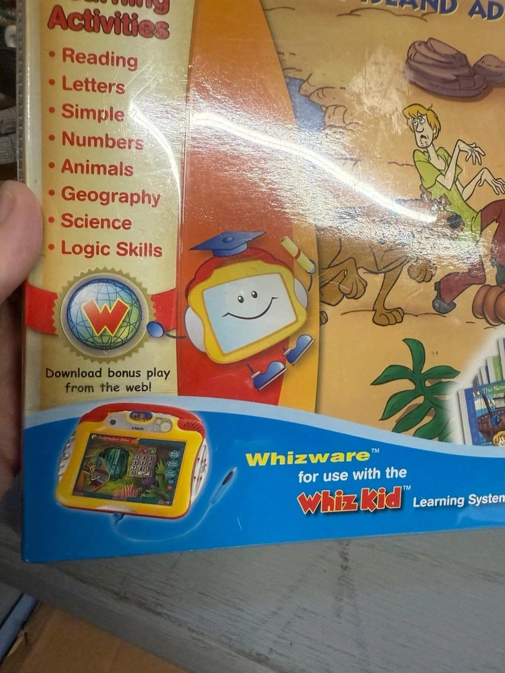VTech Whiz Kid Learning System Scooby-Doo Lost Island Adventure Sealed Education - Image 4 of 4