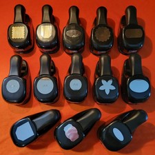 STAMPIN UP Shaper Punches Lot of 13 Paper Shaper Corner Punches Whale Tale