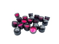 Paintball Projektile .68 Magfed Hs V4 Paintballs Schwarz Pink 50 Testpack