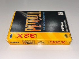 Pitfall: The Mayan Adventure (Sega 32X) CIB Complete w Manual & Poster N MINT