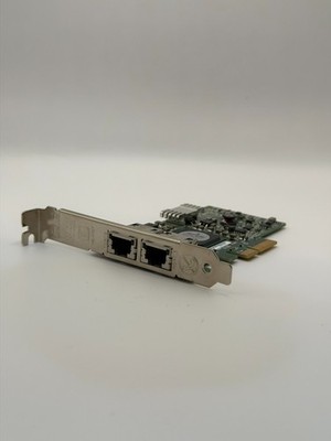 F169G Dell Broadcom 5709 2-Port 1G PCI-E Network Card 0F169G - Long Bracket