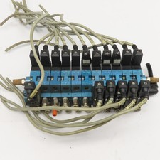 MAC 45A-NAC-DDAJ-1KE 2 Way Single Double Solenoid Valve Bank 11 Valves 24VDC