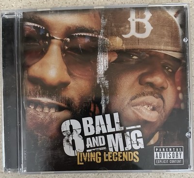 8ball and MJG --Living Legends CD (2004) Feat Ludacris Bun B Twista 112 T.I.
