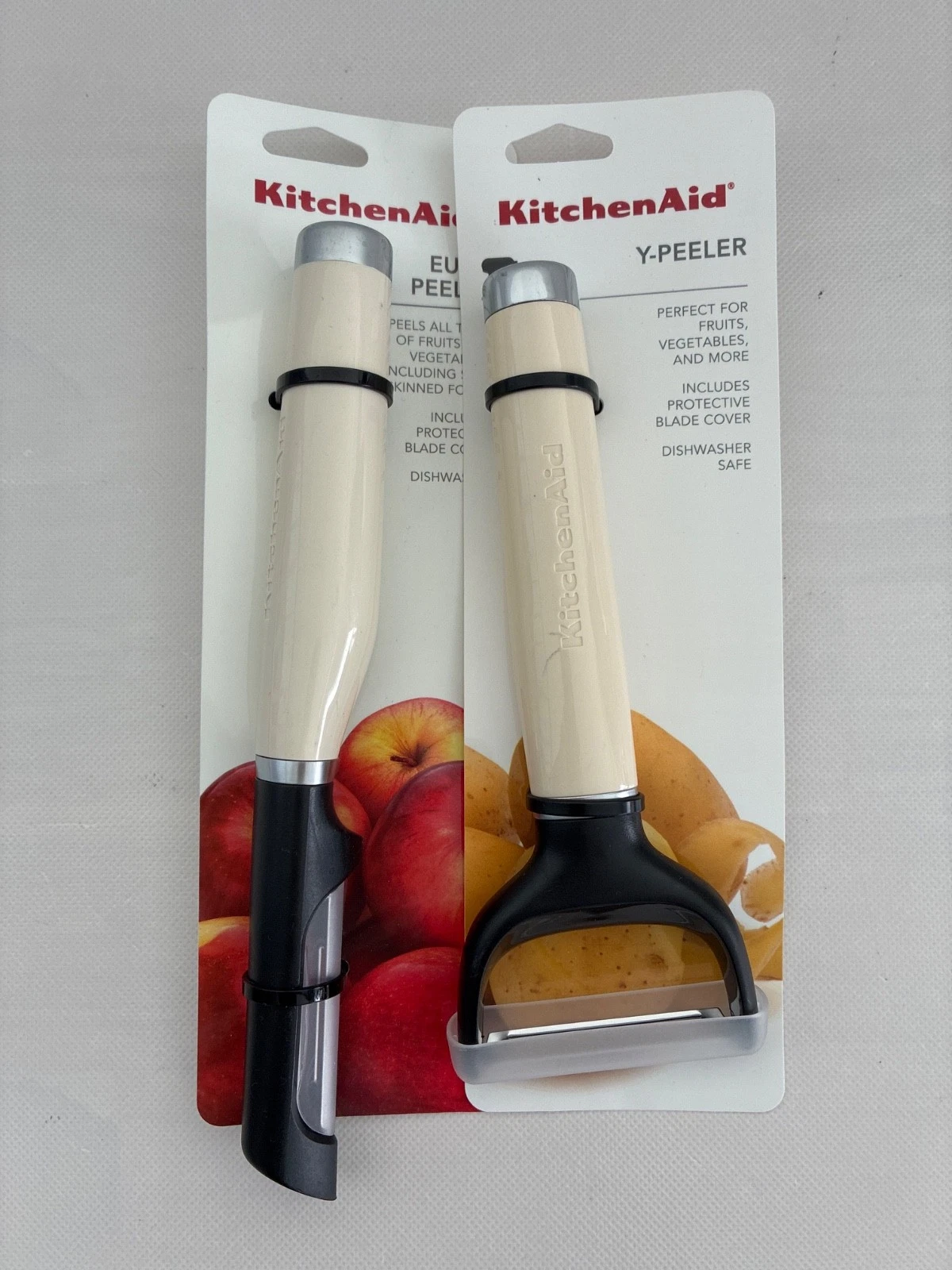 New KitchenAid Almond Cream HACA Glossy 2 Pc Peeler Euro Y Peeler
Opens in a new window or tab