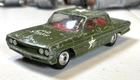 Corgi Toys 358 US Army Military H.Q Staff Car Oldsmobile Super 88 Vintage 1960's