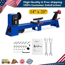 Benchtop Wood Lathe Power Wood Lathe 14 x 20 ...