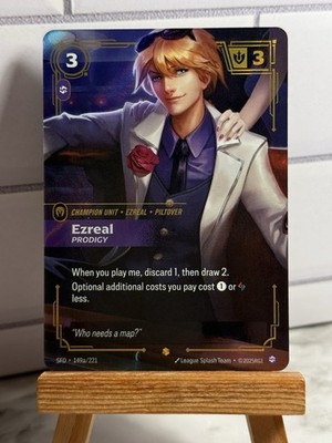 Riftbound Spiritforged EZREAL PRODIGY Showcase Alternate Art #149a