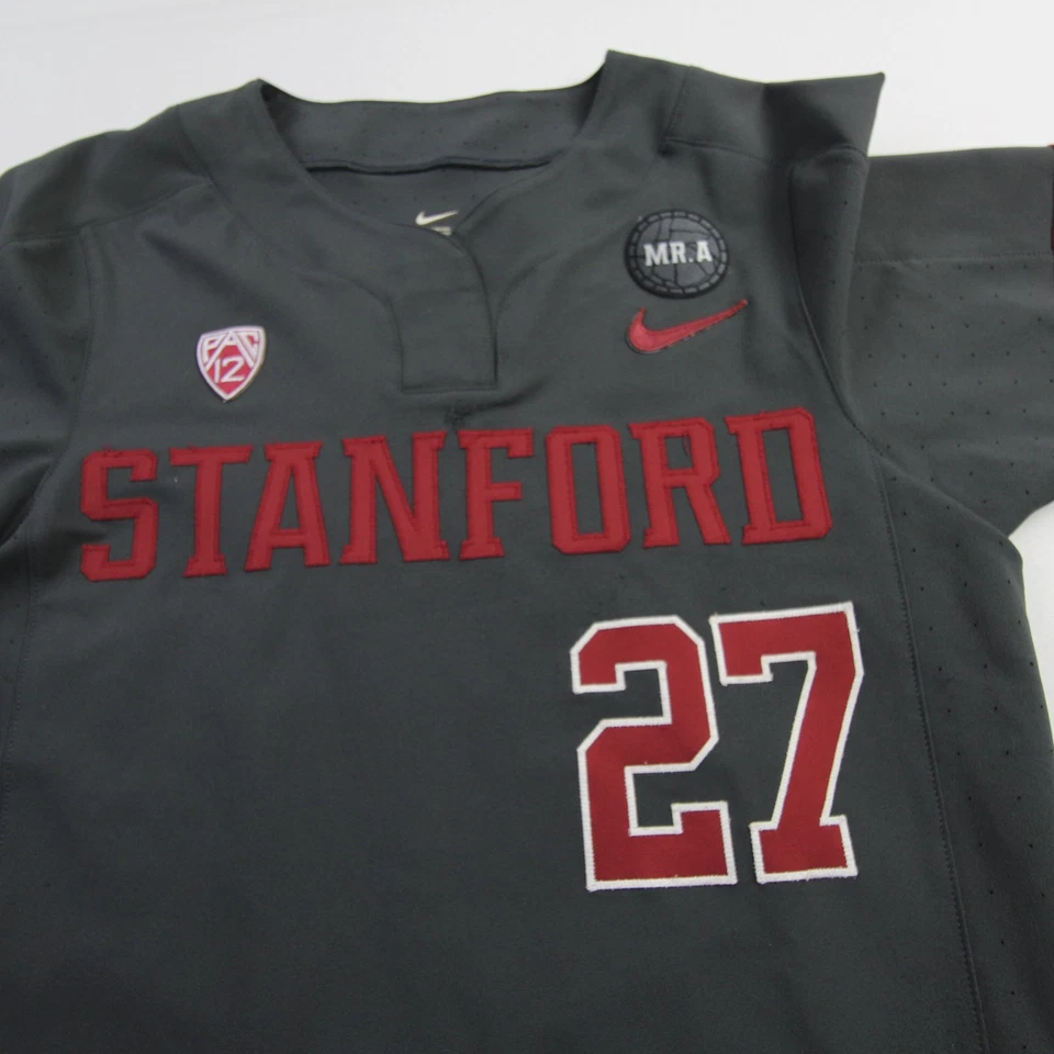 Camiseta deportiva Stanford Cardinal Nike Game - Softbol para mujer gris oscuro usada Foto 3 de 4