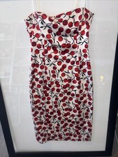 Dolce and Gabbana cherry vintage dress