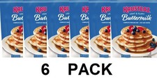 Krusteaz Light Fluffy Complete Buttermilk Pancake Mix Just add Water 10 lbs 6 PK