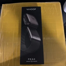 WHOOP 5.0 Peak Health and Fitness Tracker  - Obsidian NEW - NO MEMBERSHIP