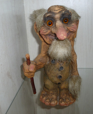 Nyform Troll  Opa mit Sock Höhe ca 22 cm Nr. 111