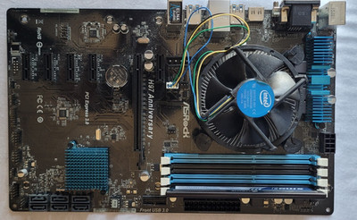 ASRock H97 Anniversary+Intel Pentium G3220 + 4GB Corsair RAM