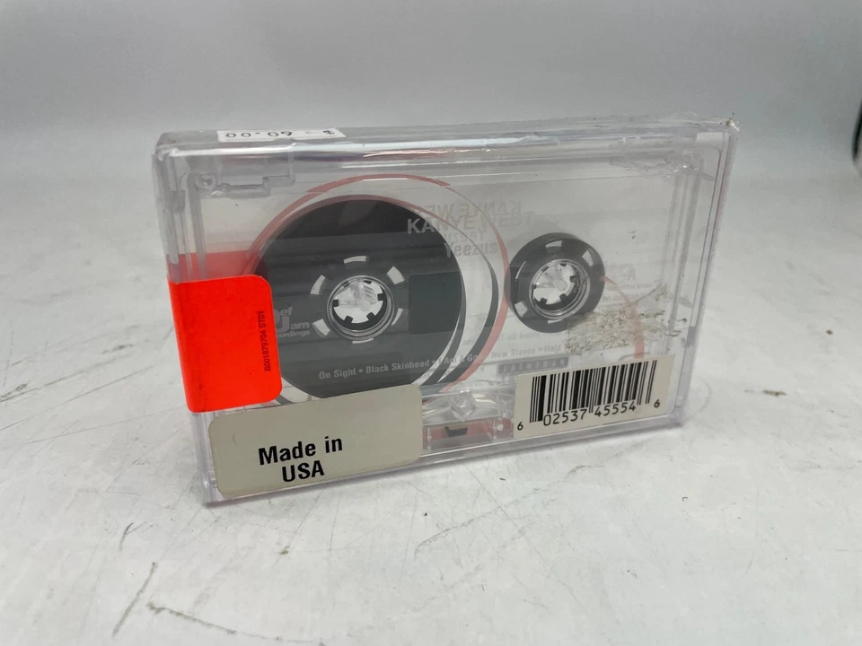 Yeezus Kanye West - 2015 - Cassette - Def Jam Recording - Sealed Mint - Image 2 of 2