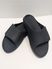 OOFOS OOAHH Sport Flex Slides Men s Size 9 Women s 11 Unisex Black