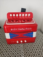 Vintage Schylling Hero Excellent Condition. No box kids accordian   