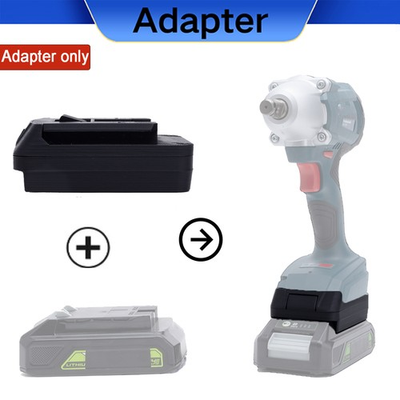 #ad Adapter For Greenworks 24V Li ion Battery Convert to for Bosch 18V Tools $29.49