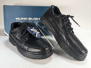 Nunn Bush Kore Comfort Gel Black Men’s 8.5Slip Resistant Memory Foam NWT New Nunn Bush Men main image 4