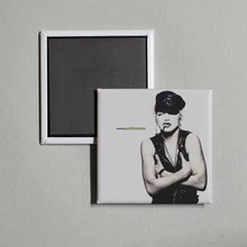 Madonna - Justify My Love (Remixes) Album Cover Locker Fridge Magnet