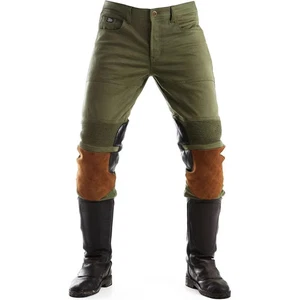 Fuel Captain Motorcycle Motorbike Textile Trousers Olive