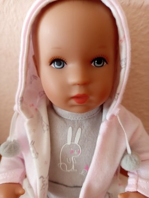 Kathe Kruse Junge Puppe  20 CM,  Vollvinyl, beweglich Kopf Arme Beine, wie neu