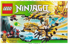 LEGO 70503 Ninjago The Golden Dragon NEUF SCELLÉ 2013 Retired Lloyd Gold Ninja