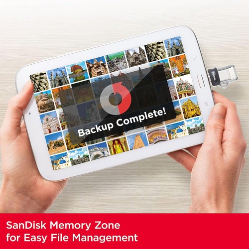 SanDisk 64GB Ultra Dual Drive m3.0 Flash Drive, USB Stick, memory stick, smartph - Photo 10/10