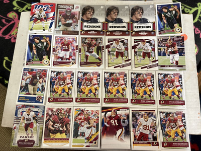 (36) Ryan Kerrigan Football Cards Inserts RC Rookies Redskins Lot Collection